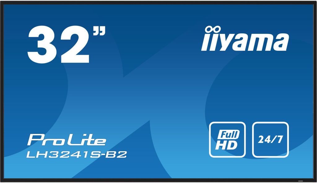 IIYAMA 80.0cm (31.5") LH3241S-B2 16:9 3xHDMI+USB IPS schw. Zdjęcie produktu 