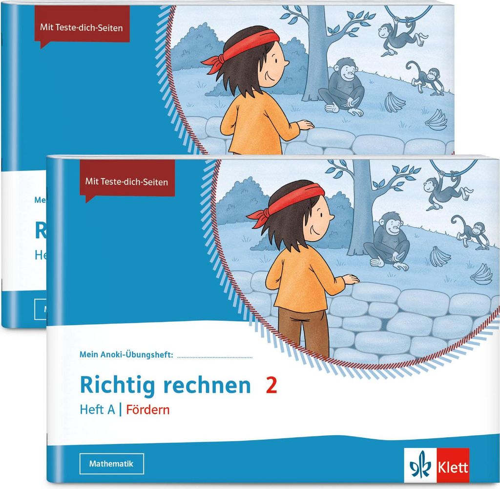 Mein Anoki-Übungsheft - Paket Richtig rechnen 2. Fördern Produktbild 