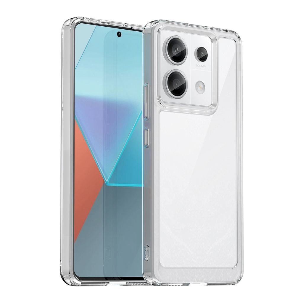 Für Xiaomi Redmi Note 13 Pro / Poco X6 TPU / Acryl Handy Hülle Case Transparent