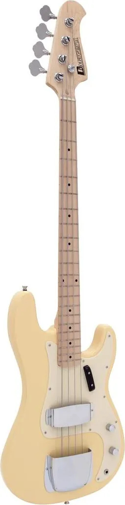 Guitare basse électrique DIMAVERY PB-550 finition blonde instrument 4 cordes