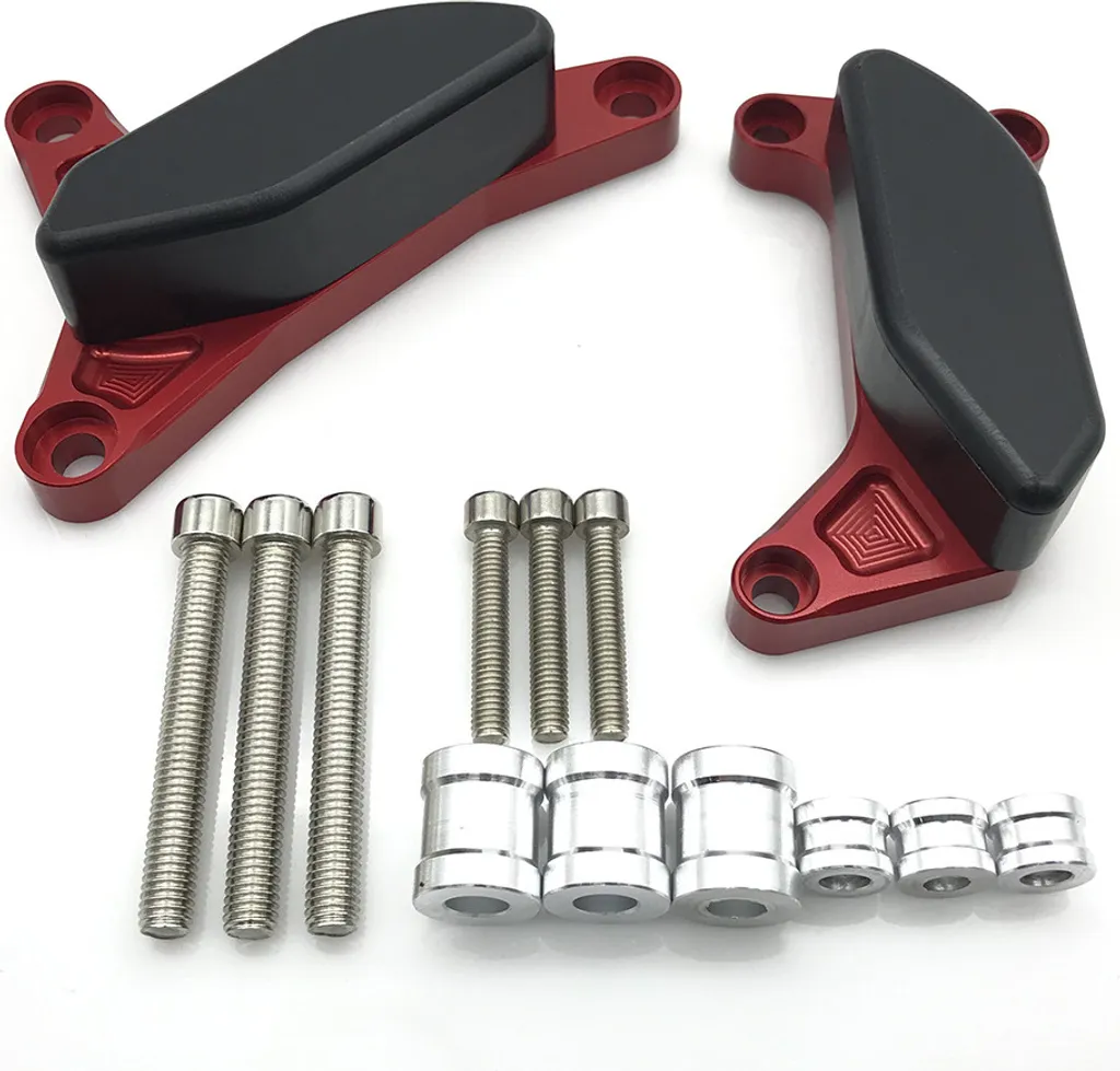 Accessori Yamaha FZ1 FZ8 Fazer - Slider Motore Rosso CNC Guard