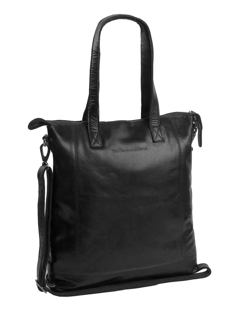 The Chesterfield Brand Darwin Shopper Black Label - Sac Ordinateur Noir