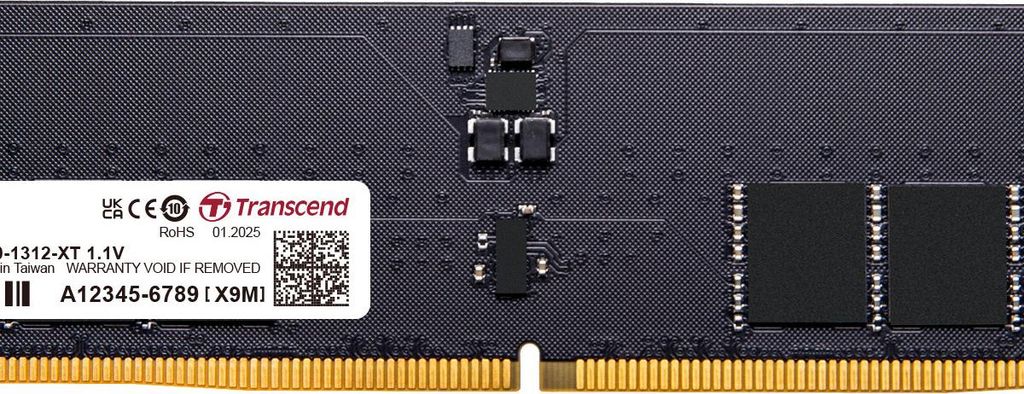 Transcend JetRam JM6400ALE-16G Speichermodul 16 GB 1 x 16 GB DDR5