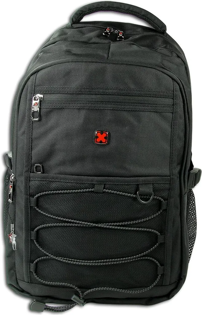 Sac à dos ordinateur Travel N Meet ORD4219S rembourré noir pour homme
