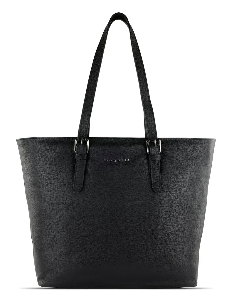 Sac shopping bugatti Bella noir en cuir synthétique pour PC portable