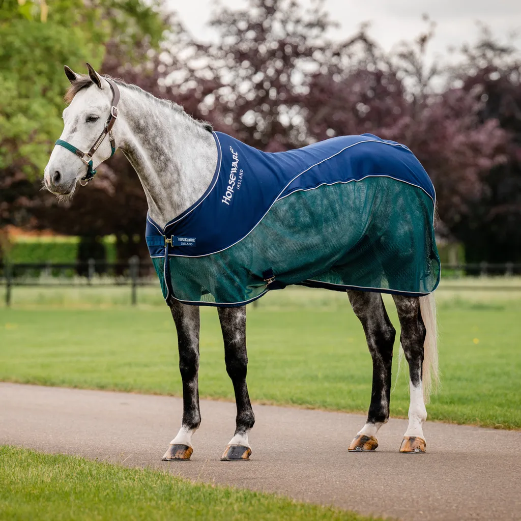 Coperta Horseware Signature Sport Cooler - Traspirante Post-Lavoro