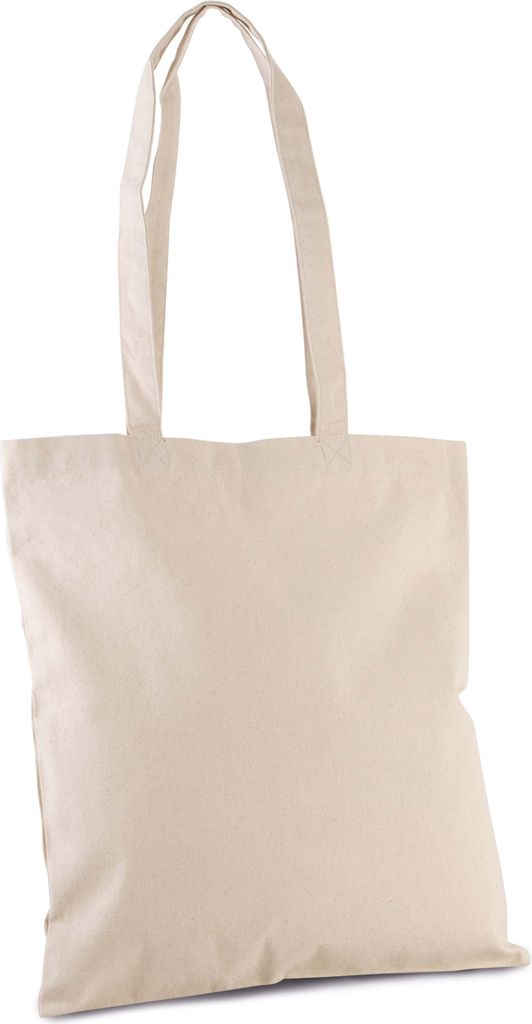 Kimood Klassische Shoppingtasche aus Baumwolle.