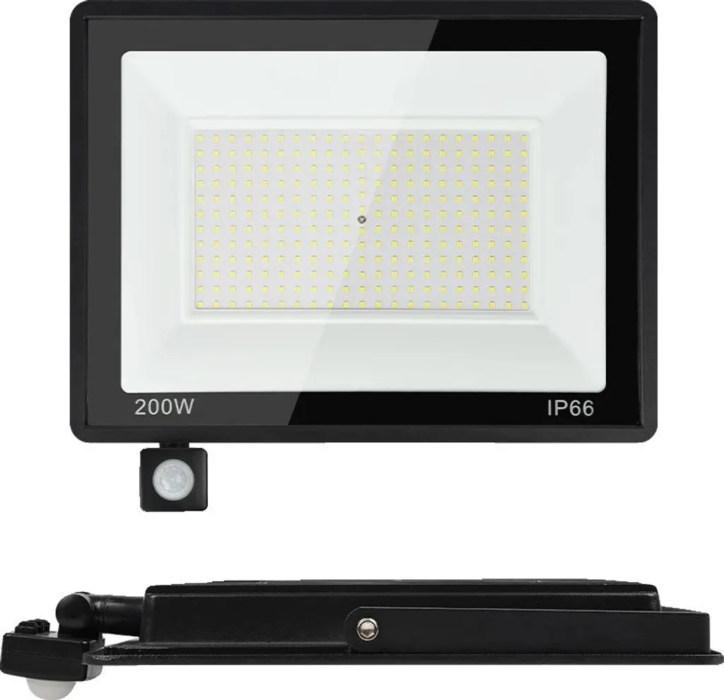 Projecteur LED 200W : Sécurisez vos extérieurs avec détection de mouvement