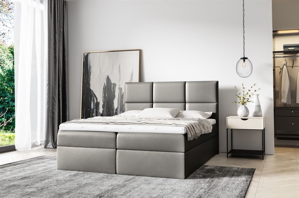 Boxspringbett Schlafzimmerbett OLIVIA 180x200cm in div. Farbvarianten