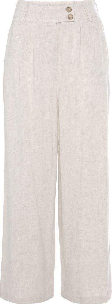 LASCANA Bundfaltenhose sand Größe 42