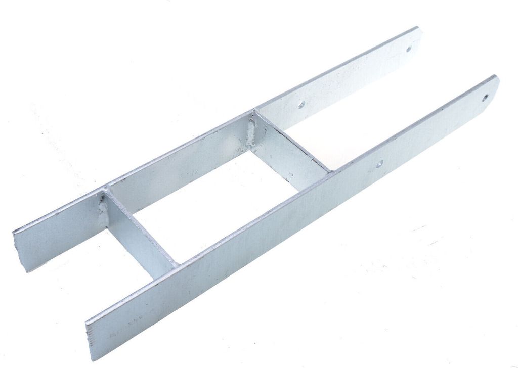 Aqbau Pfostenträger H-Anker H-Stützen Pfostenanker H Pro 120 x 600mm