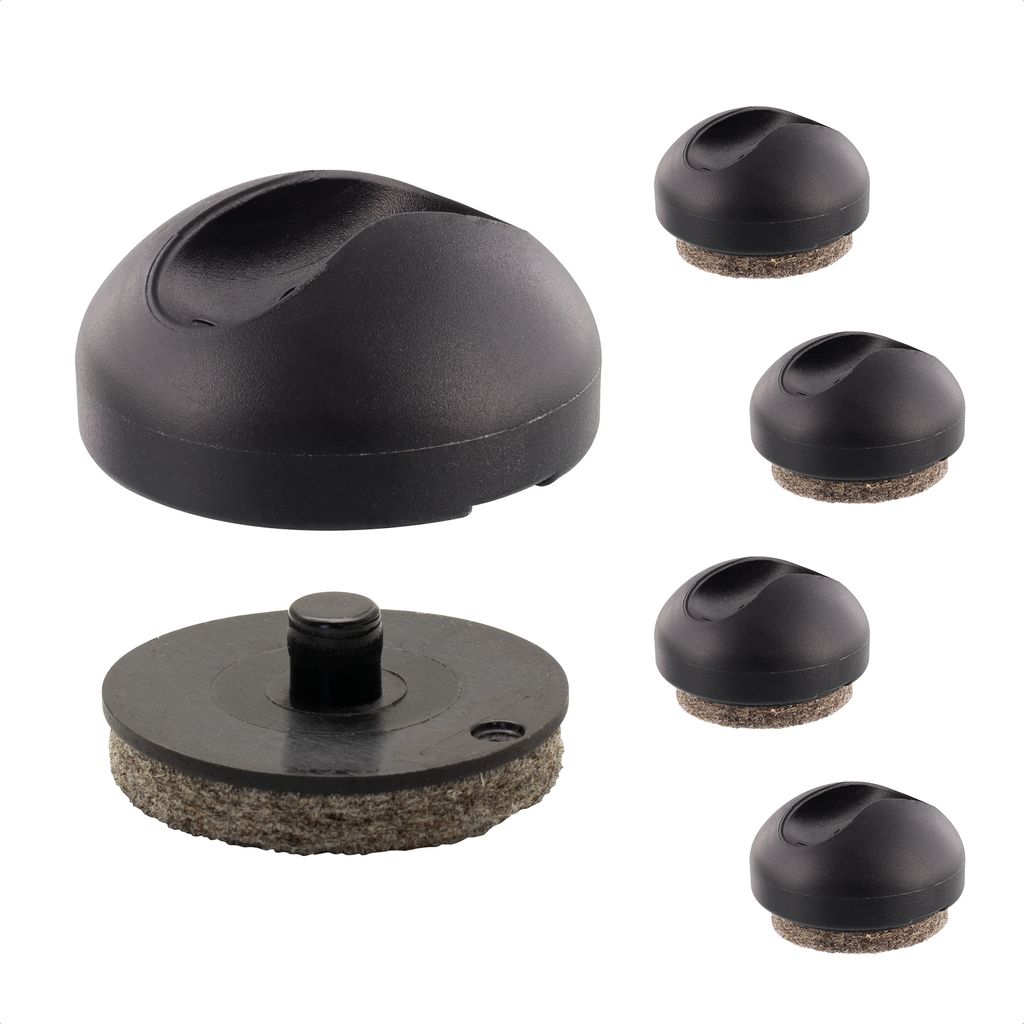 WAGNER Bodenschoner/Bodenschützer für HAIRPIN LEGS Ø 30 x 20 mm, Rohre Ø 9 mm, mit austauschbaren QuickClick Gleitern - 12393199