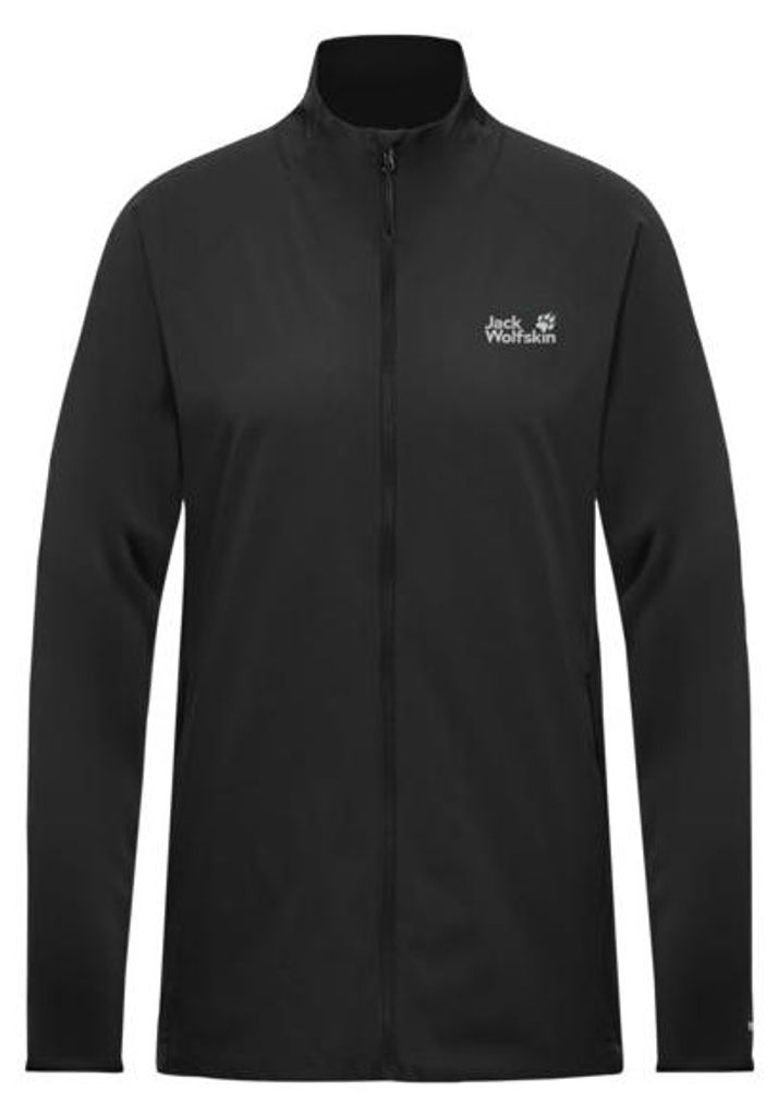 Jack Wolfskin Prelight Stride Jkt Damen Softshelljacke mit UV Schutz schwarz XL