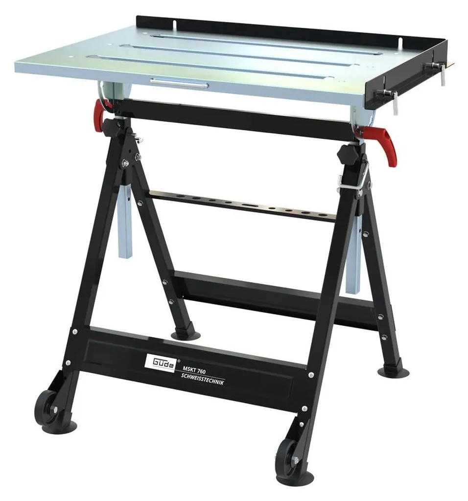 Table de soudage MSKT 760 pliable - Gagnez de la place en atelier