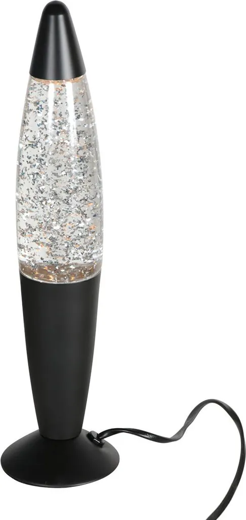 Petite lampe d'appoint Volcan noire - Éclairage compact pour petit salon - 2