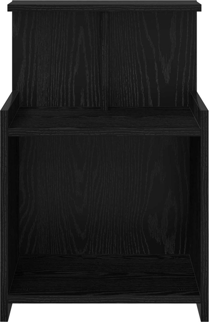 Maison Exclusive - Nachttisch Schwarz Eichen-Optik 40 x 35 x 60 cm Holzwerkstoff