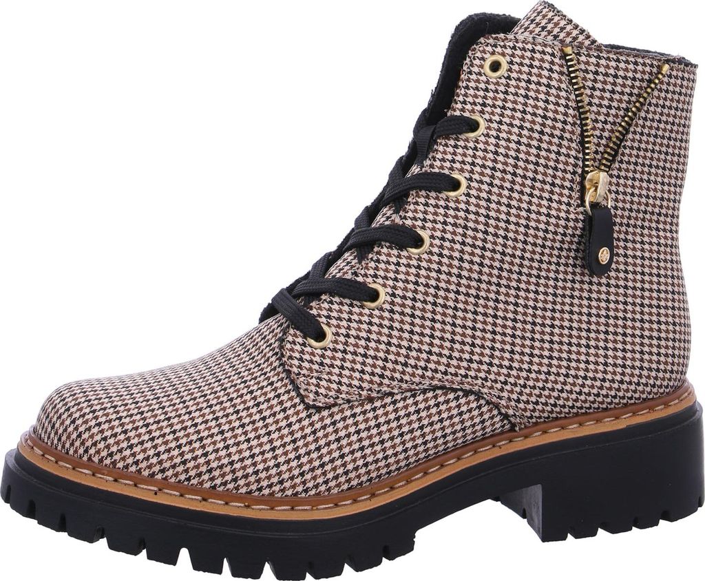 Rieker Schnür-,Zug-u.Schnallenstiefel in beige, Gr. 41 Produktbild 