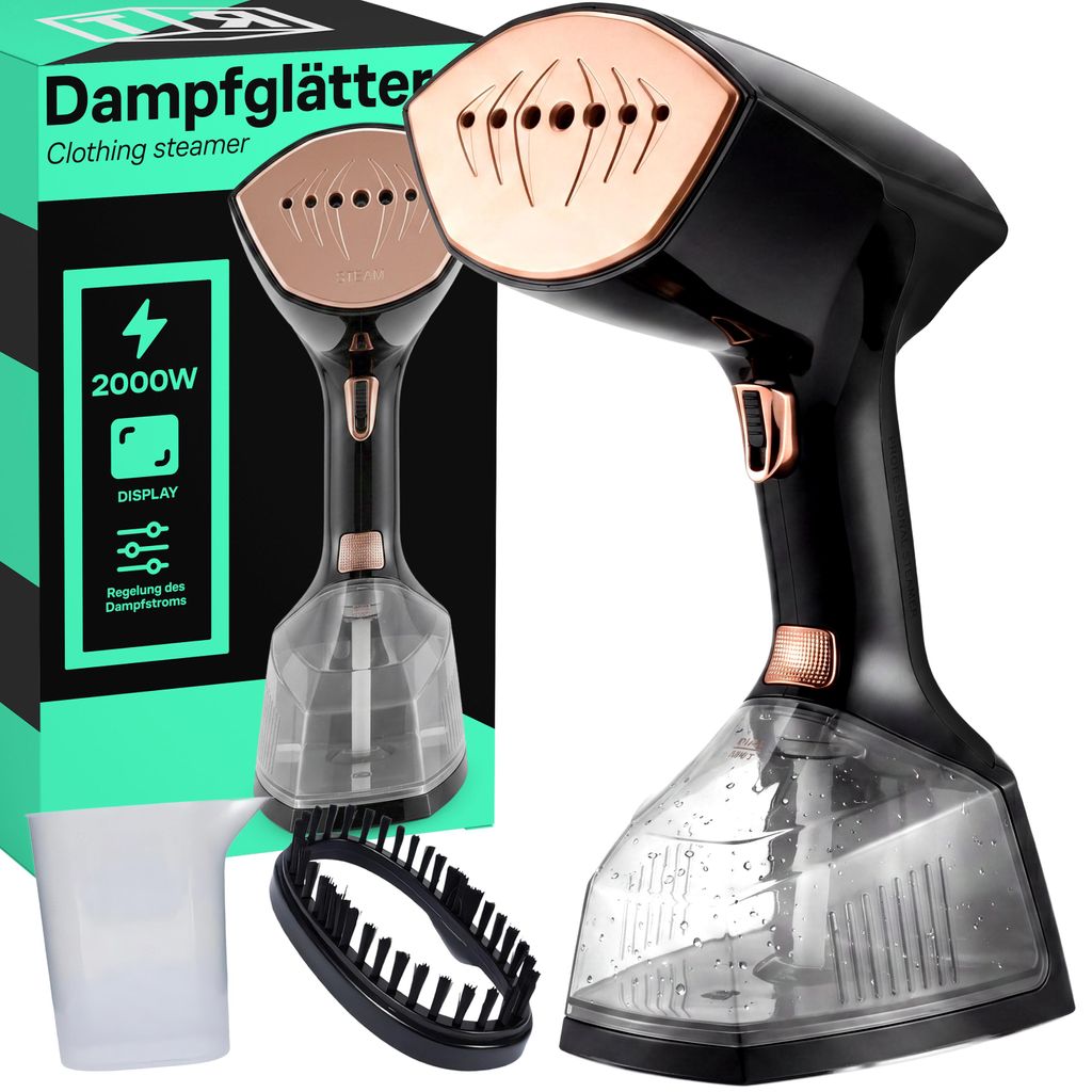 Steamer Tragbarer Dampfglätter 300ml Wassertank 2000W, Produktbild 