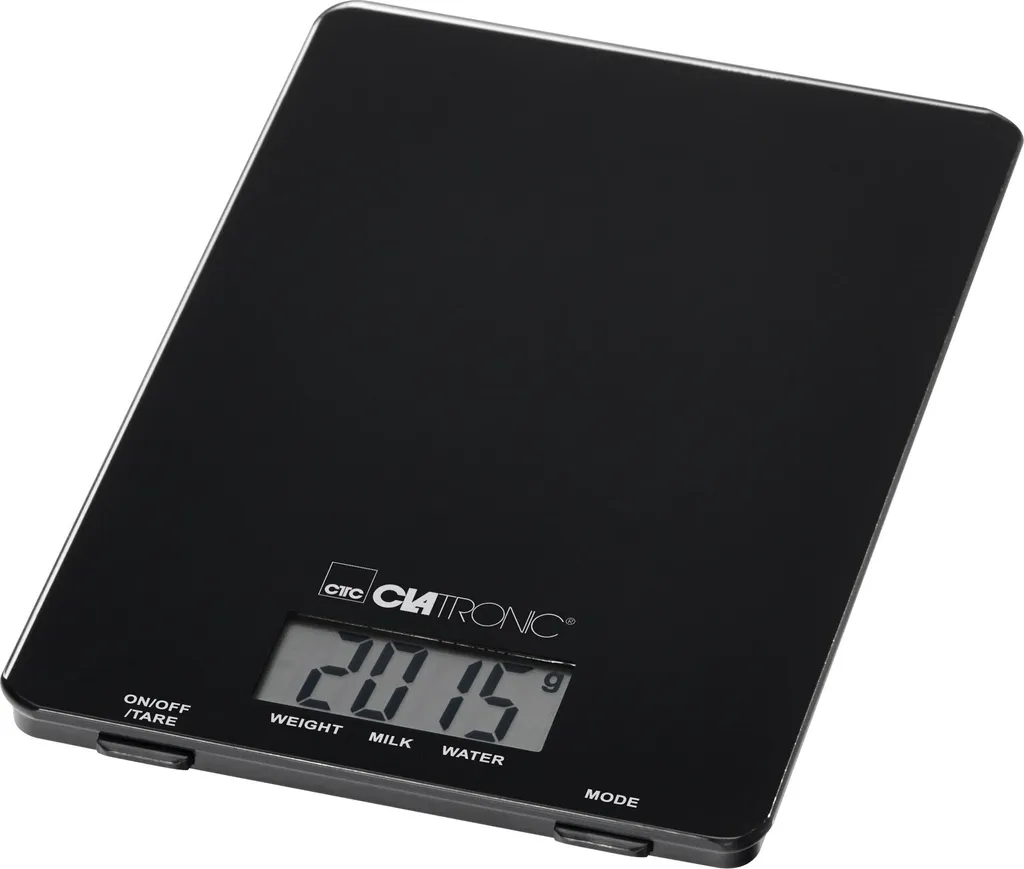 Balance de cuisine numérique inox Clatronic KW 3626 avec fonction Tare