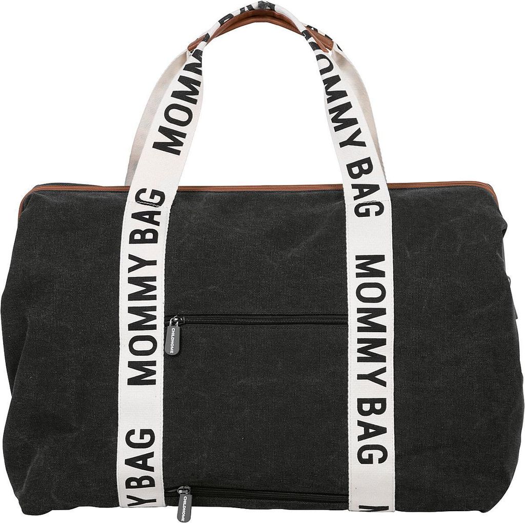 Childhome Wickeltasche Mommy Bag - Signature Canvas