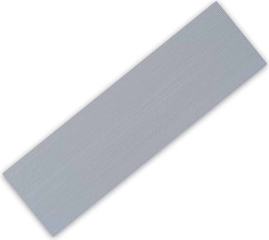 Noor Zaunblende PP Pro Extrastark 0,19 x 2,55 m hellgrau RAL 7040 1,5mm gerillt