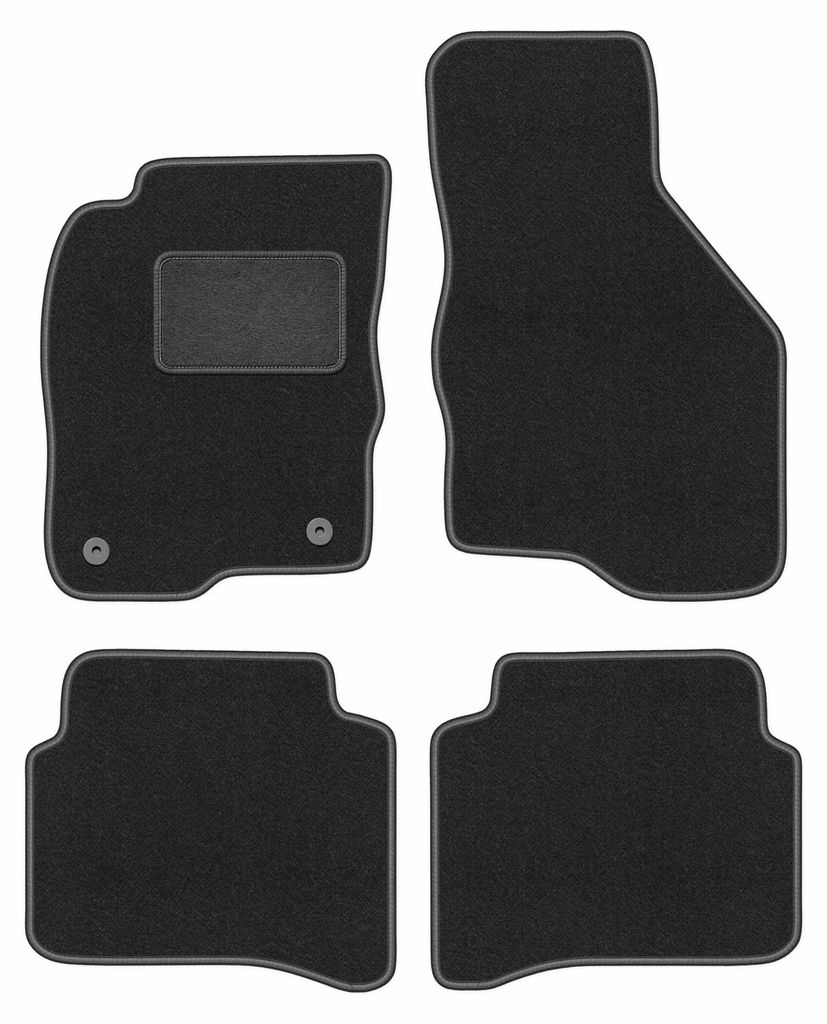 Auto-Fußmatten Velours graphit für: Mitsubishi Galant VIII 1996-2007 Kombi, Limousine