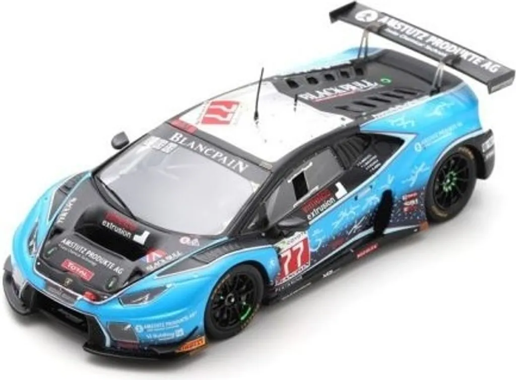 Collection GT3 Lamborghini Huracán Barwell 1:43 Spark pour Vitrine Spa