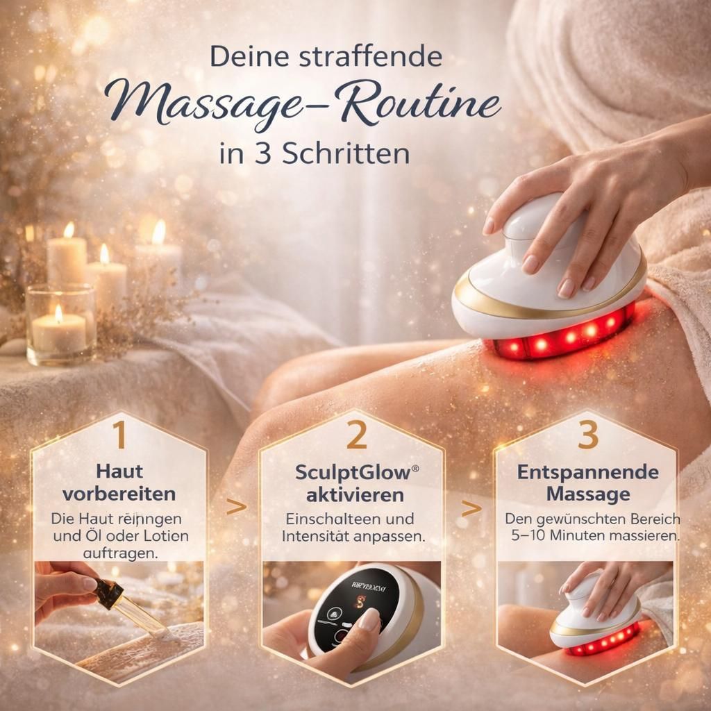 Vacuvia SculptGlow 4in1 Anti Cellulite Massagegert Vakuum