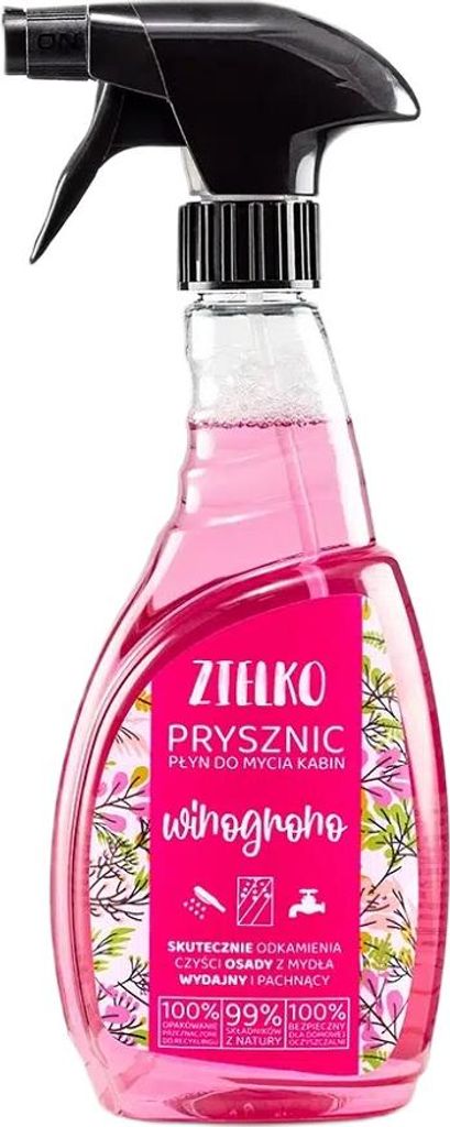 ZIELKO Dusche Duschkabinenreiniger Traube natur 500ml