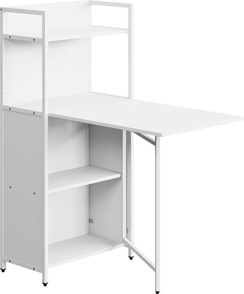 Esstisch Vicco Savio Weiß 57 x 30 cm mit klappbarer Produktbild 