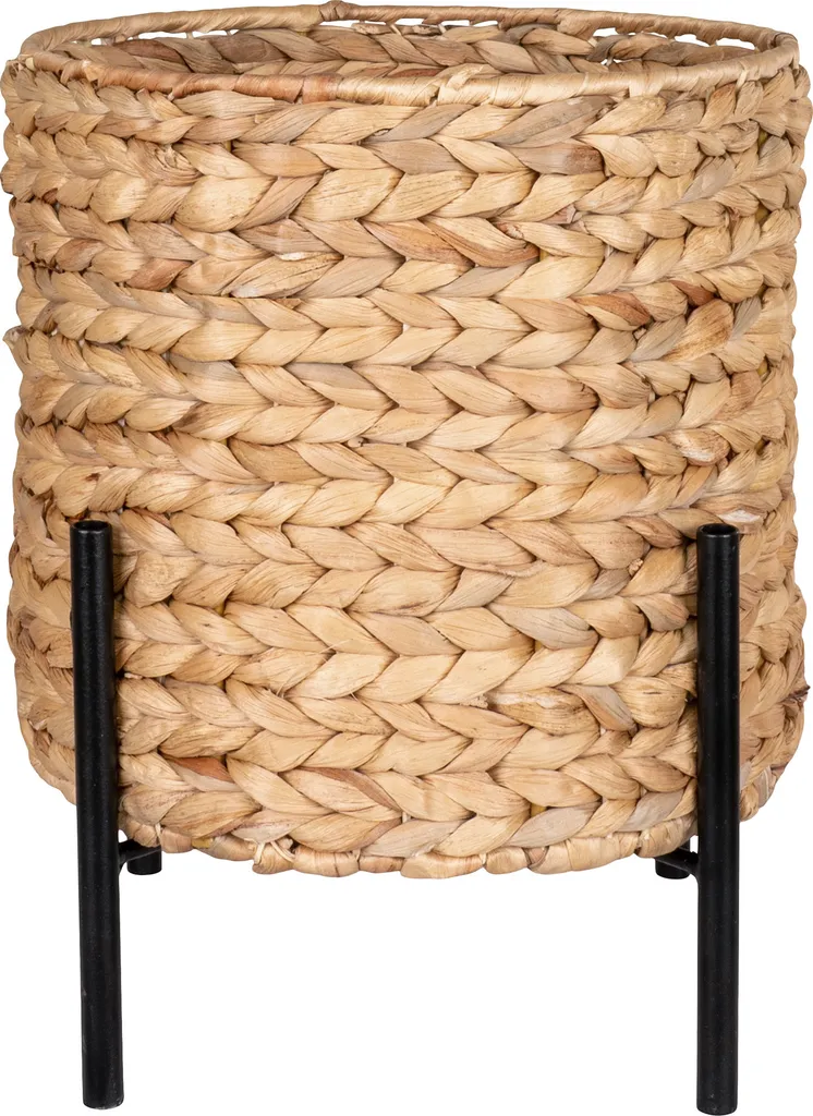 Abri de jardin pour plantes Antas en bois naturel et métal noir chic