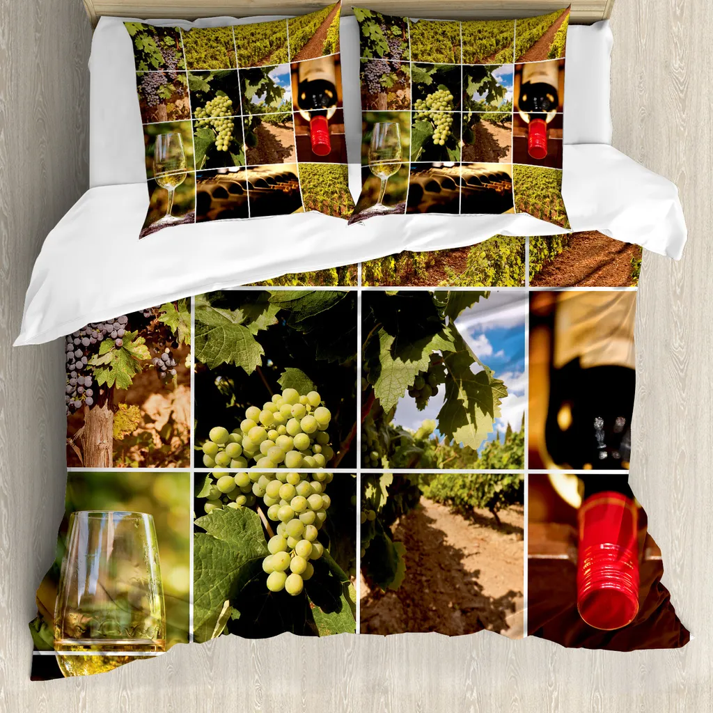 Sacco Piumino ABAKUHAUS Weinberg 200x200: Atmosfera Rustica