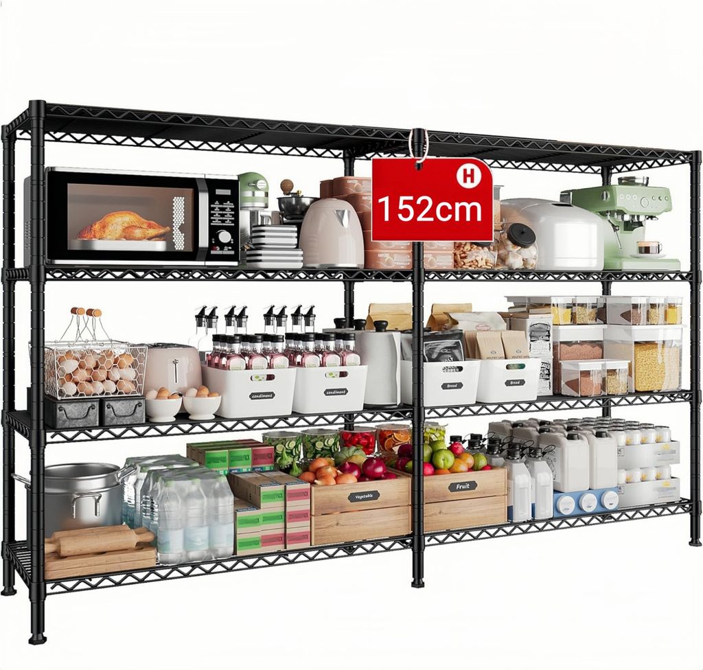 4-stufiges Standard-Drehregal, höhenverstellbares Produktbild 