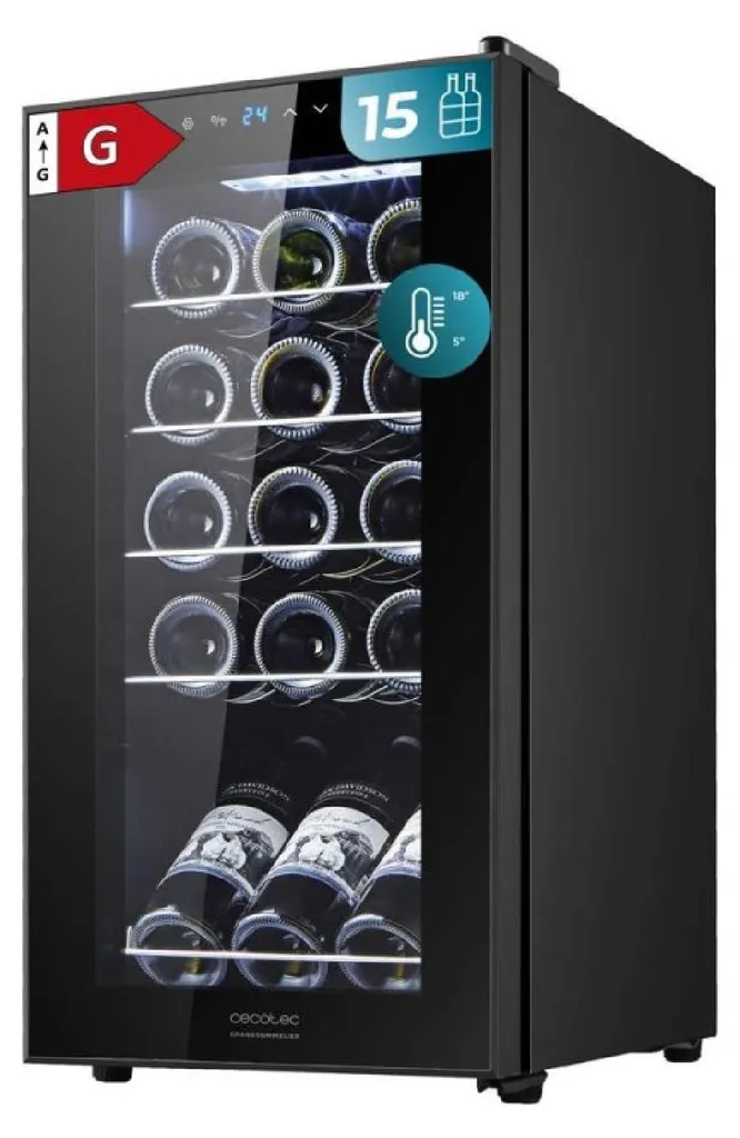 Cave à vin de service Cecotec Bolero Grandsommelier 1550 pour la maison