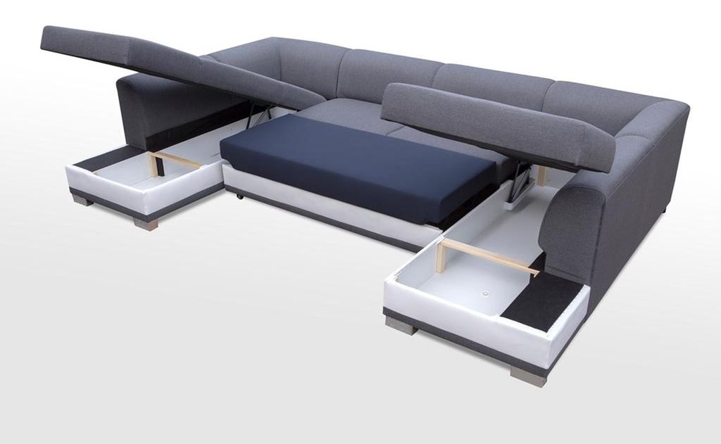 XXL Wohnlandschaft Ecksofa Couch Polster Garnitur Ecke Designer U-Form Neu Sofa