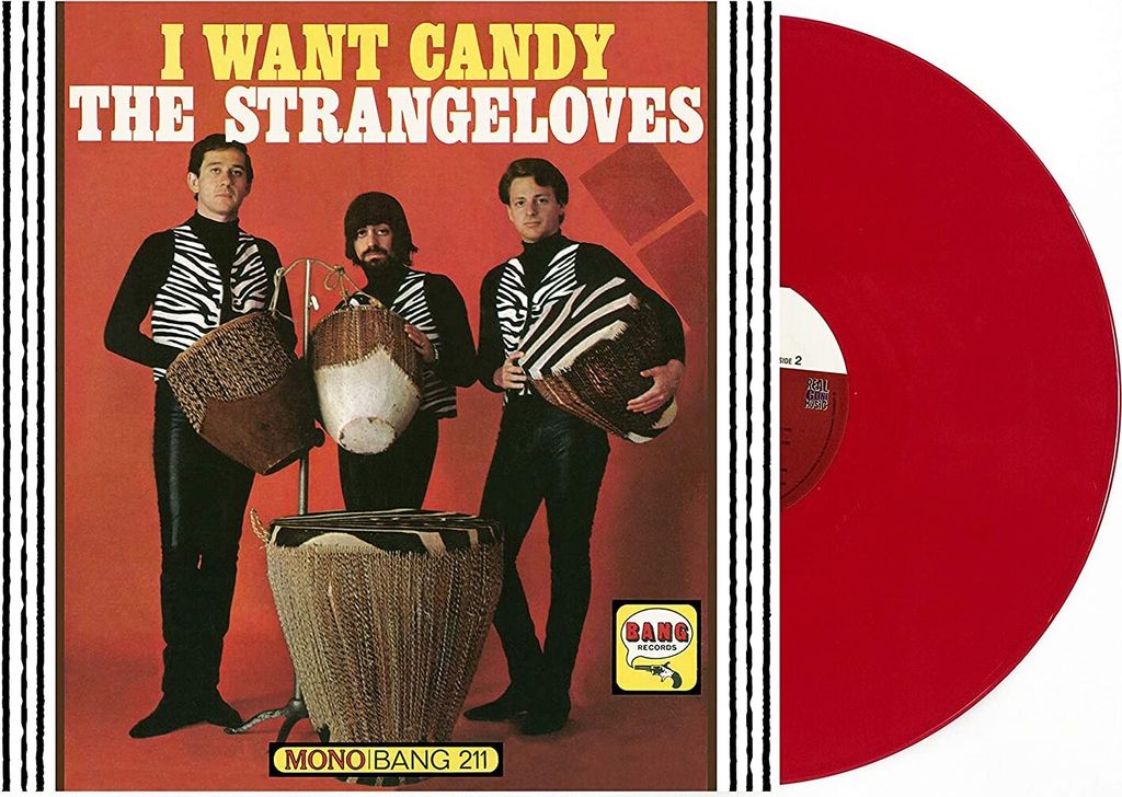 Die Strangeloves - Ich will Candy rot Vinyl