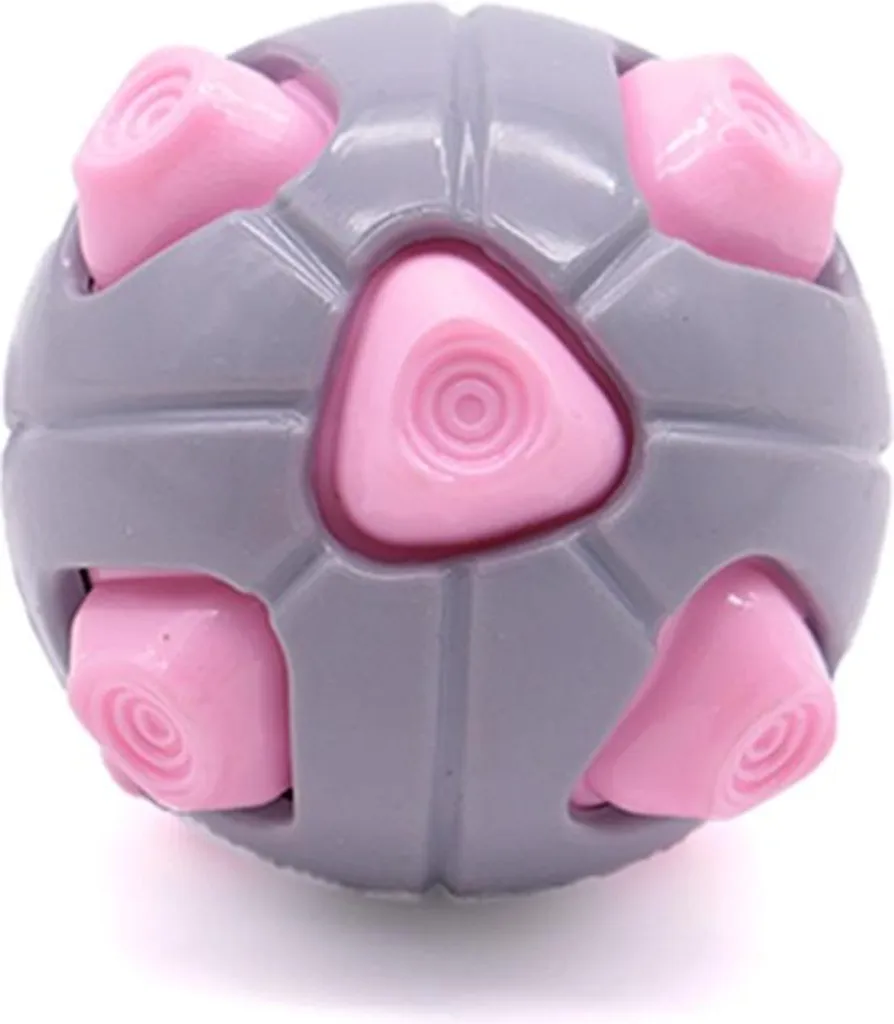 INF Palla Rosa TPR Atossica per Cani - Gioco Squeaky Sicuro