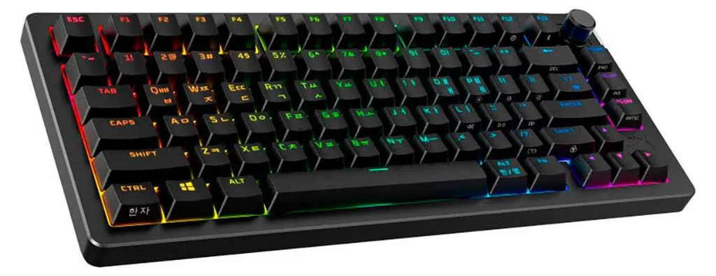 HyperX Alloy Rise 75 Clavier Sans Fil USB Bluetooth Noir