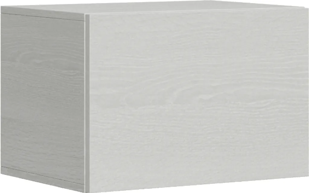 Meuble vasistas 60x40 pour petit espace - Solution rangement mural blanc