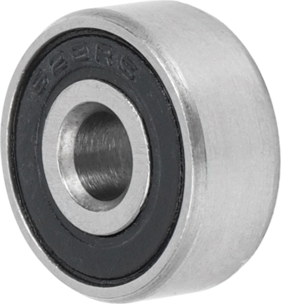 Kugellager 623-2rs Rillenkugellager P6 3x10x4mm Geschmierte Lager Doppelgummilippe Schwarz Silberfarben für Scooter Skateboard Rad