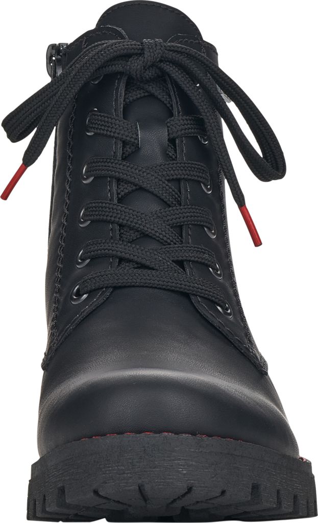Rieker Schnürstiefel - Tiefschwarz Kunstleder Größe: 39 Produktbild 8