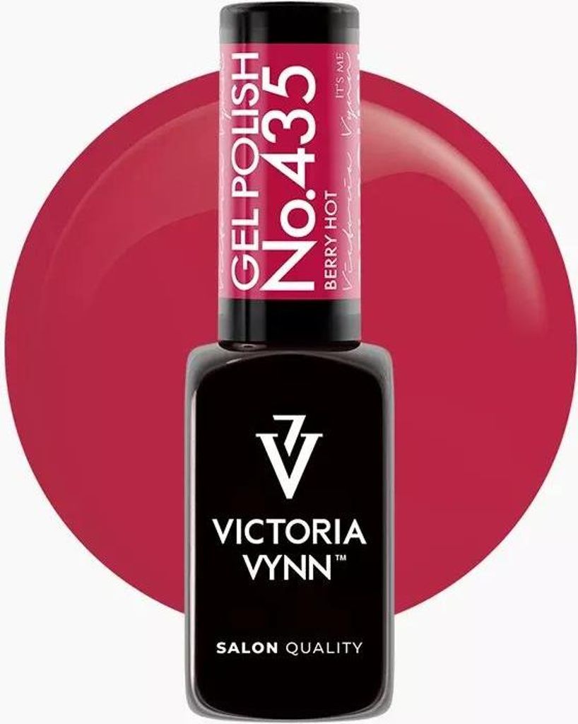 Victoria Vynn | Hybrid Nagellack - 435 Berry Hot - 8ml - Produktbild 
