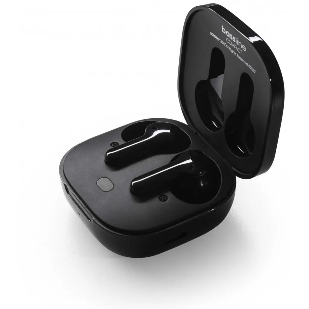Boompods Bassline Compact BCOBLK : Écouteurs à Commande Tactile Noir - 6