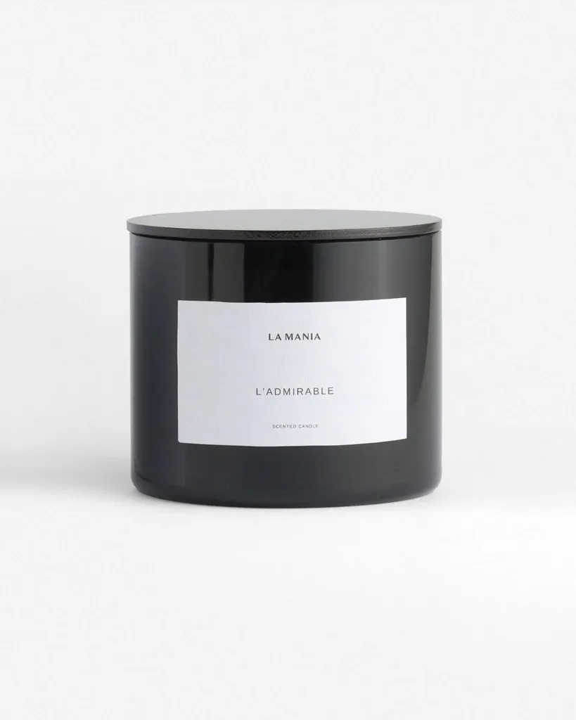 Bougie Parfumée L'Admirable L Kerze à Longue Durée de Combustion Totale