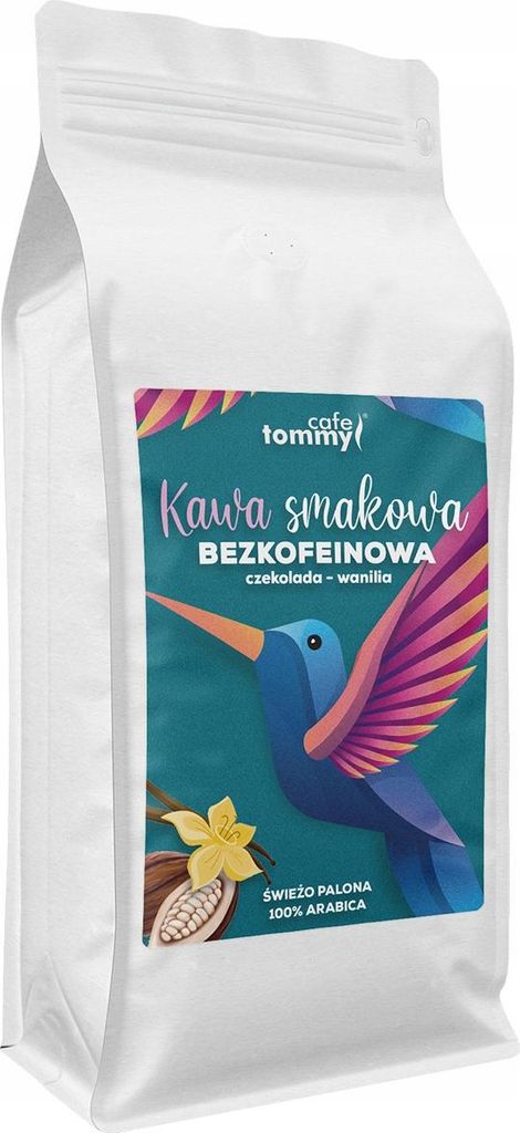 Aromatisierte Kaffeebohnen 1 kg, koffeinfrei, 100 % Arabica, Schokolade, Vanille