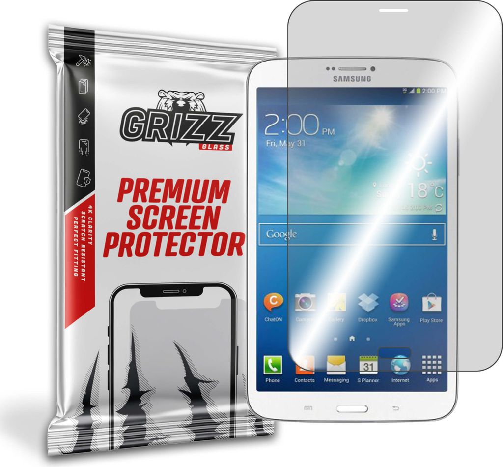 Hybriertes Glas GrizzGlass HybridGlass für Samsung Galaxy Tab 3 T311