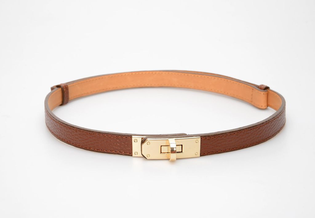Isabella Rhea_Belt_AW25 IR 141_MARRONE