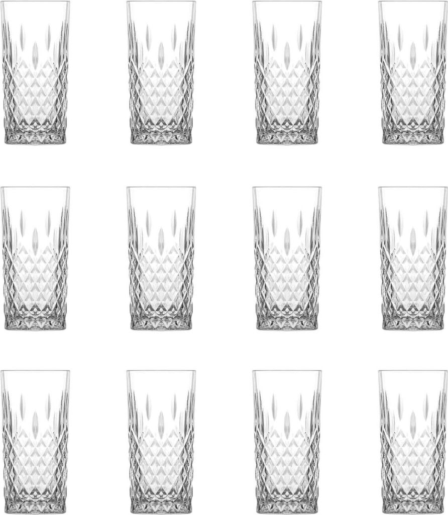 LAV Odin Longdrinkgläser – 356 ml (12 1/4 oz), 12 er set