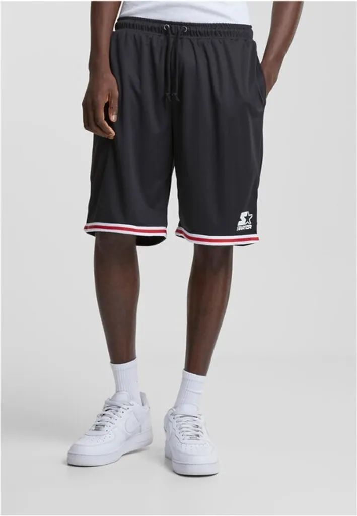 Starter Mesh Sport Short Noir Homme XXL - Short de Basket Respirant