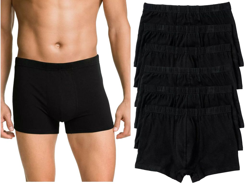6er-Pack Herren Boxershorts Ben Boxer Baumwolle Herrenslips Jersey Unterhosen, Gr. 7